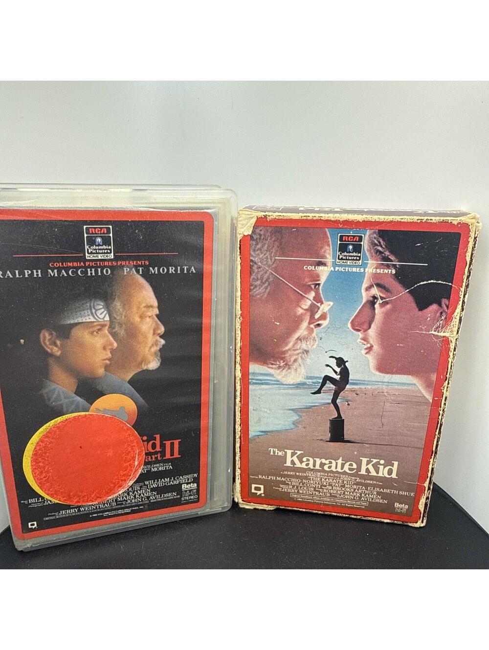 The Karate Kid 1 & 2 Betamax